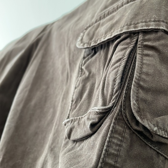 GAP Favorite Chino Cargo Shorts brown mid rise semi vintage - Picture 14 of 14